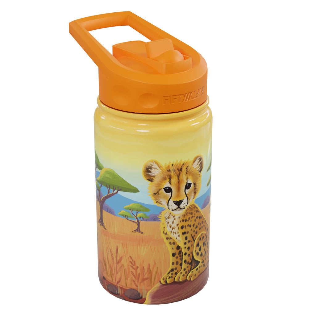 Playful Cheetah Sport Bottle – Turpentine Creek Wildlife Refuge