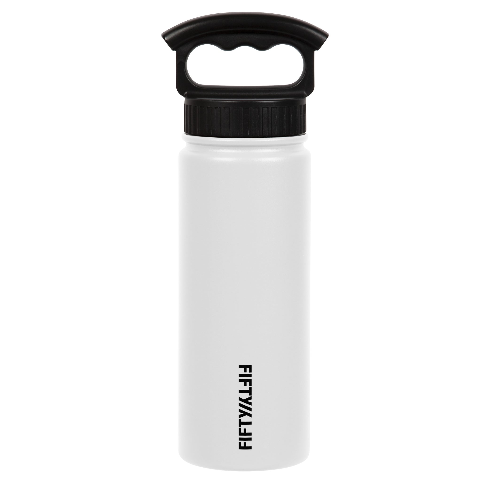 FIFTY / FIFTY coral pink double wall vacuum insulated water bottle