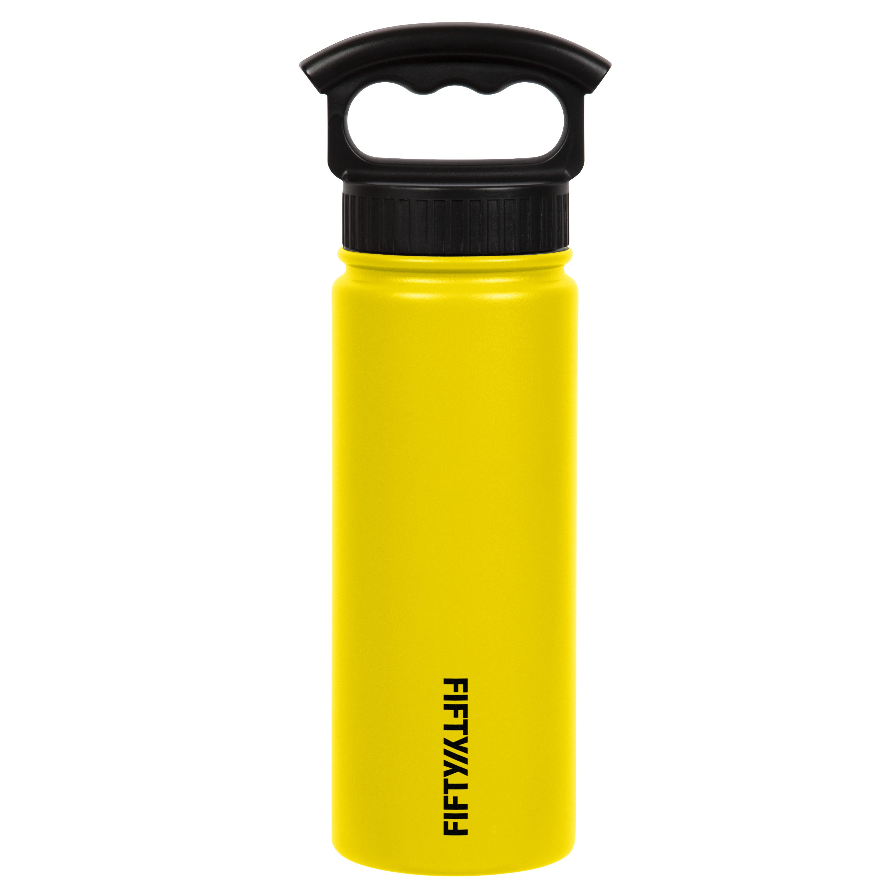 STEEL STRAW WATER BOTTLE 18OZ