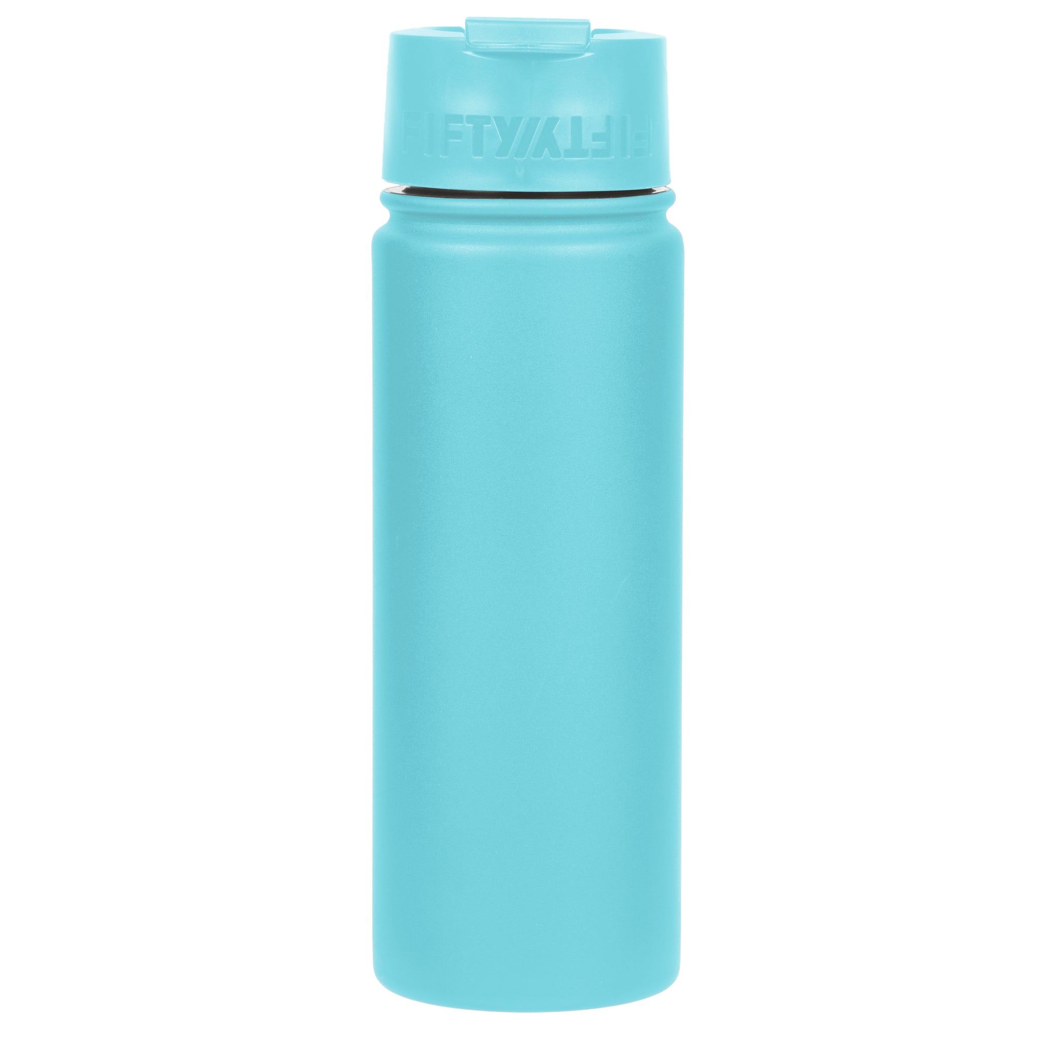 Baby Blue Glitter 12oz Wide Mouth Water Bottle - Cuptify