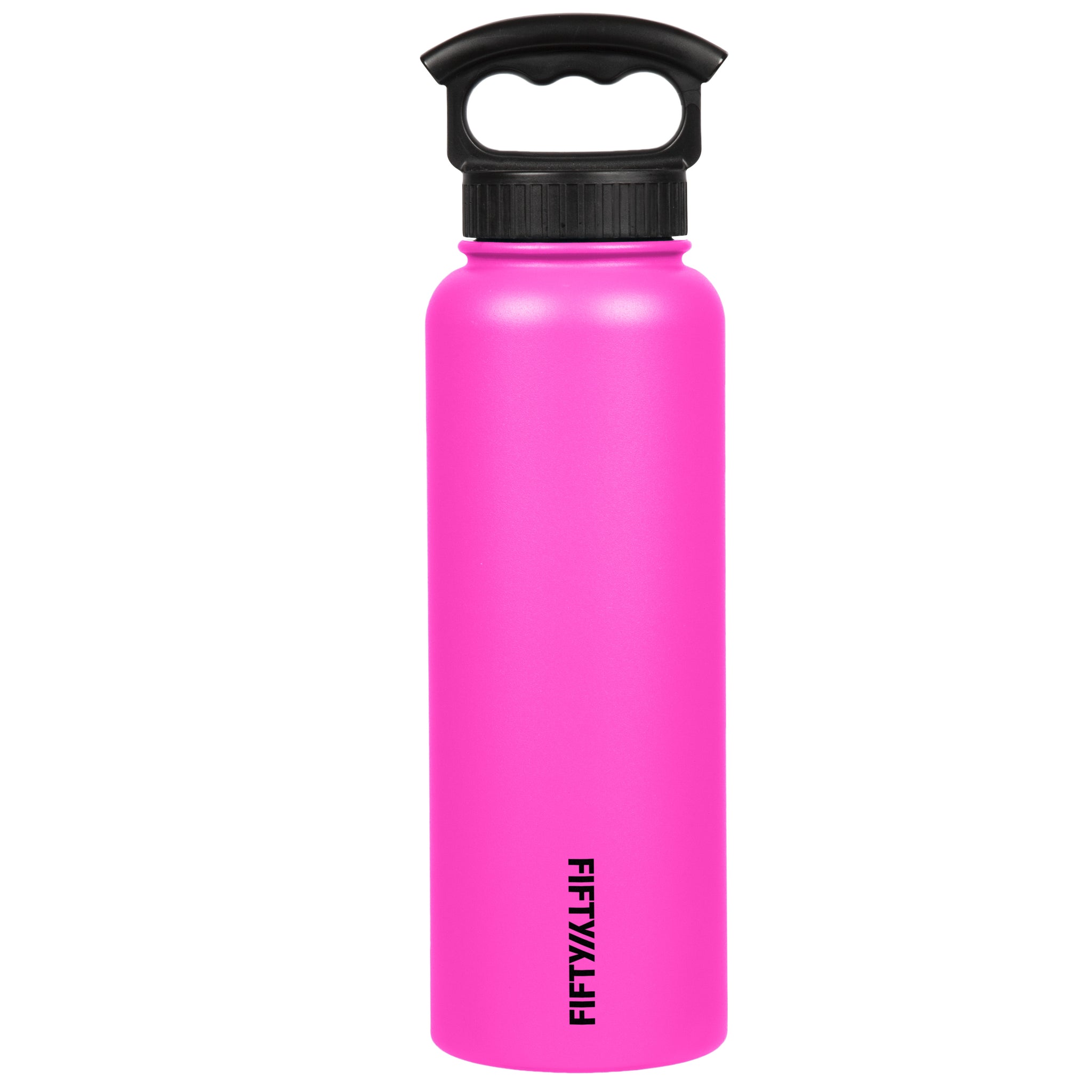 Neon Pink Thermal Water Bottle